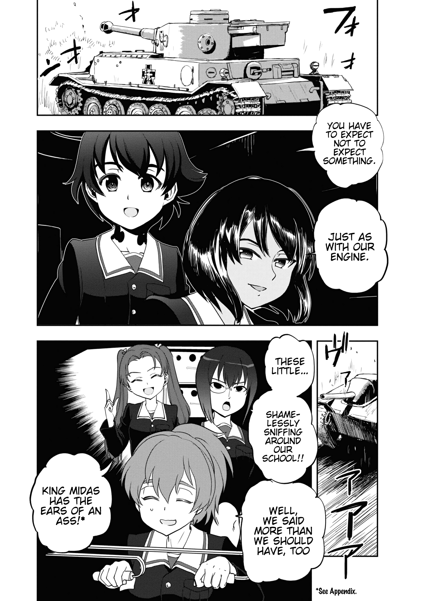 Girls & Panzer - Ribbon No Musha - Vol.15 Chapter 57: The Showdown With Nishizumi Miho (Part 1)