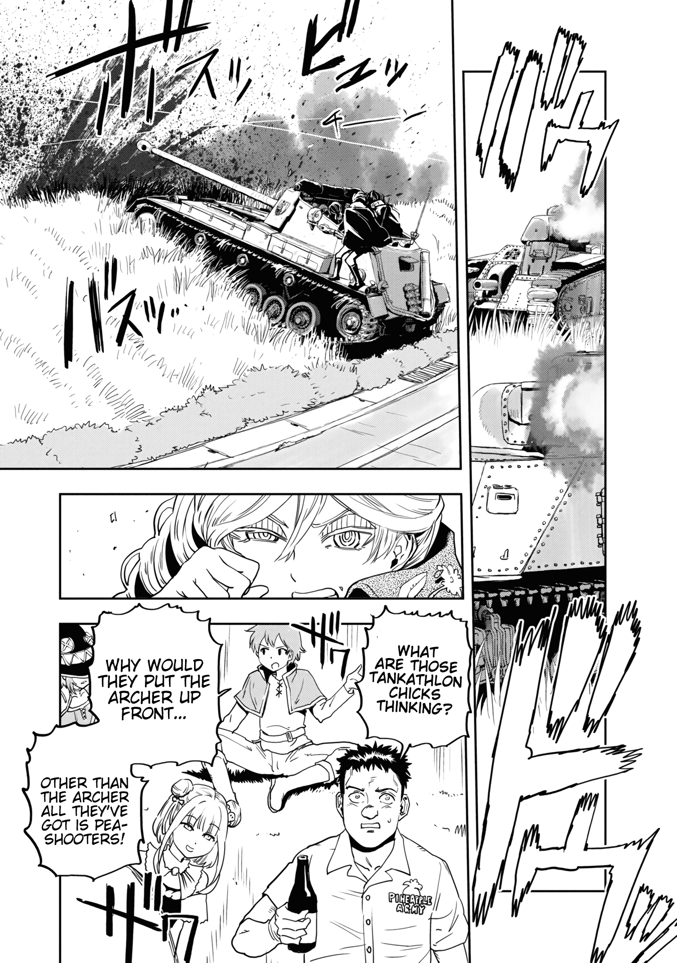 Girls & Panzer - Ribbon No Musha - Vol.15 Chapter 57: The Showdown With Nishizumi Miho (Part 1)