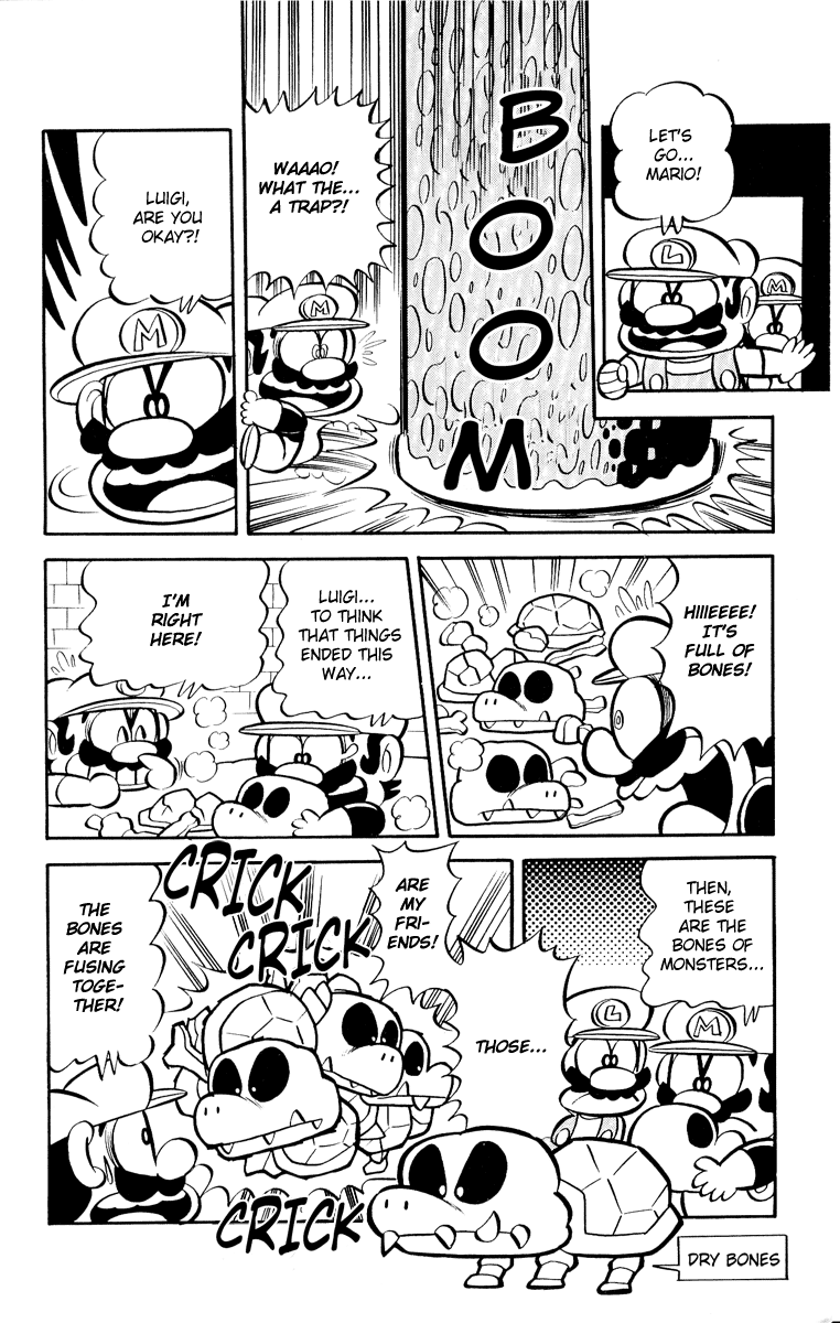 Super Mario-Kun - Vol.1 Chapter 3: Koopaling Iggy!! The Magnificent Mental Fight!?