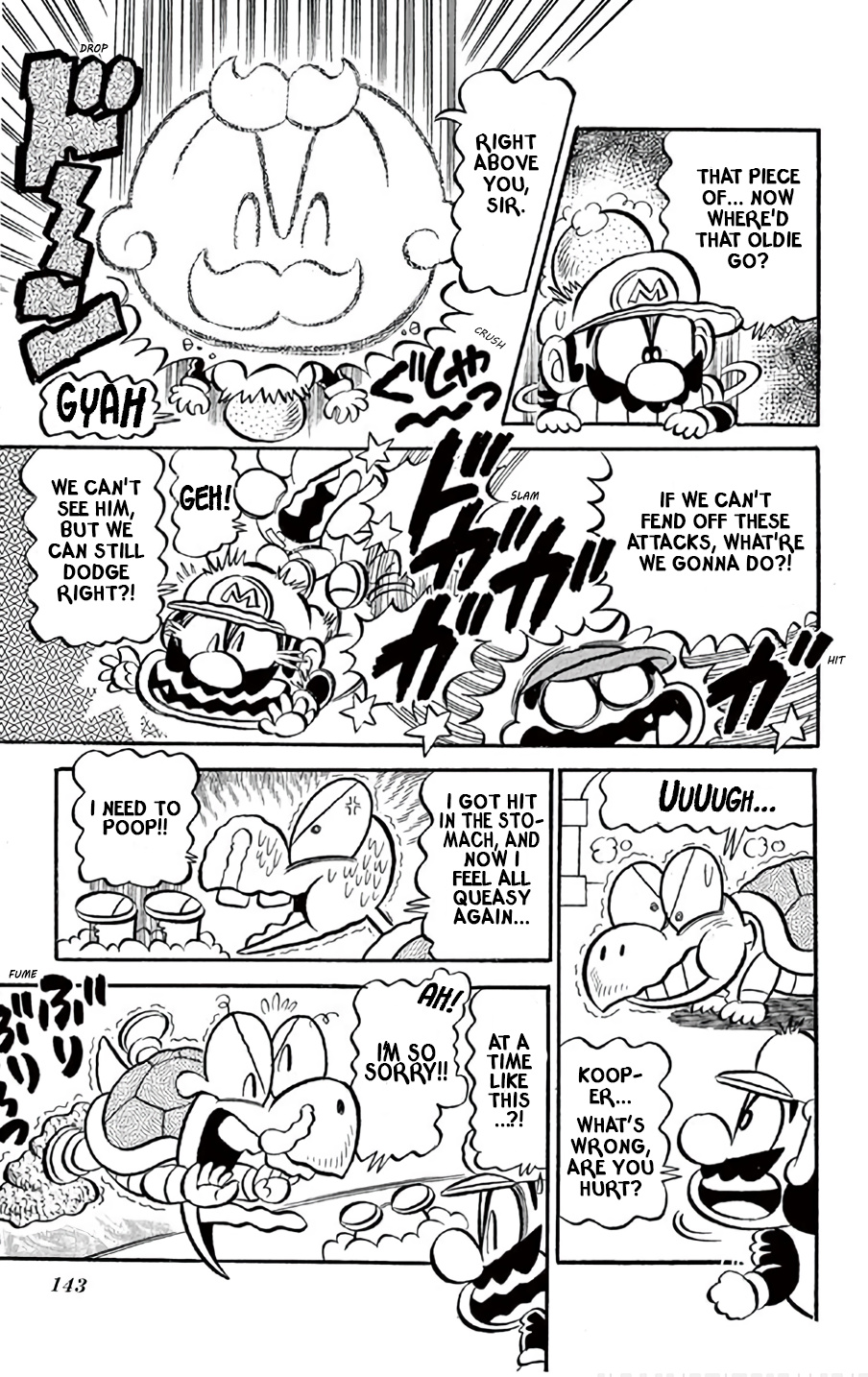 Super Mario-Kun - Vol.25 Chapter 9: The Mysterious Boo Mansion