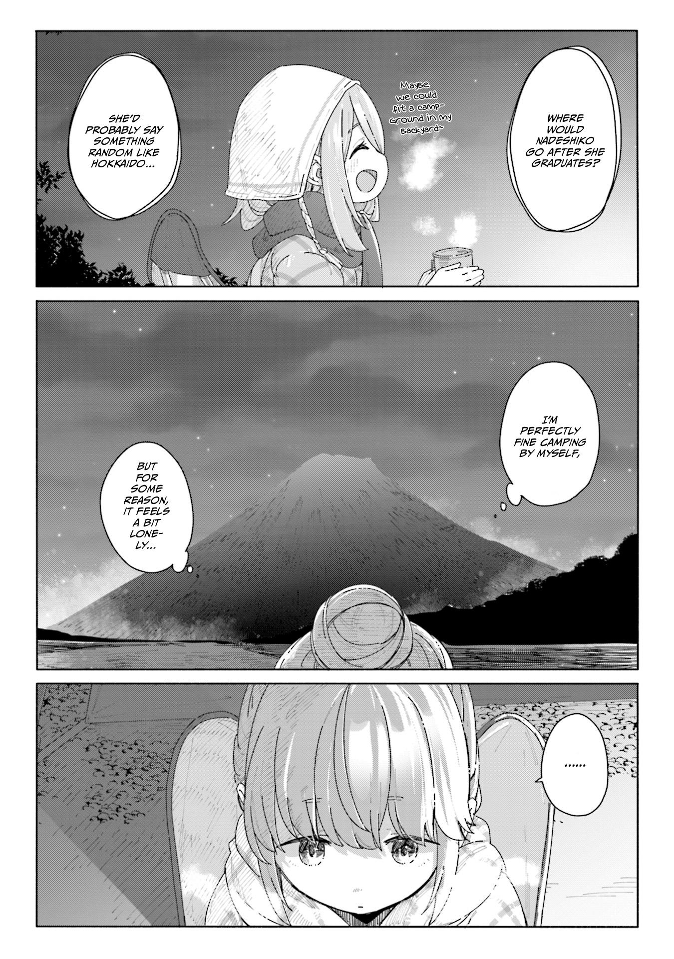 Yuru Camp △ Anthology Comic - Vol.2 Chapter 18: Each Way (Souma Kouhei / Kusaka-Shi)