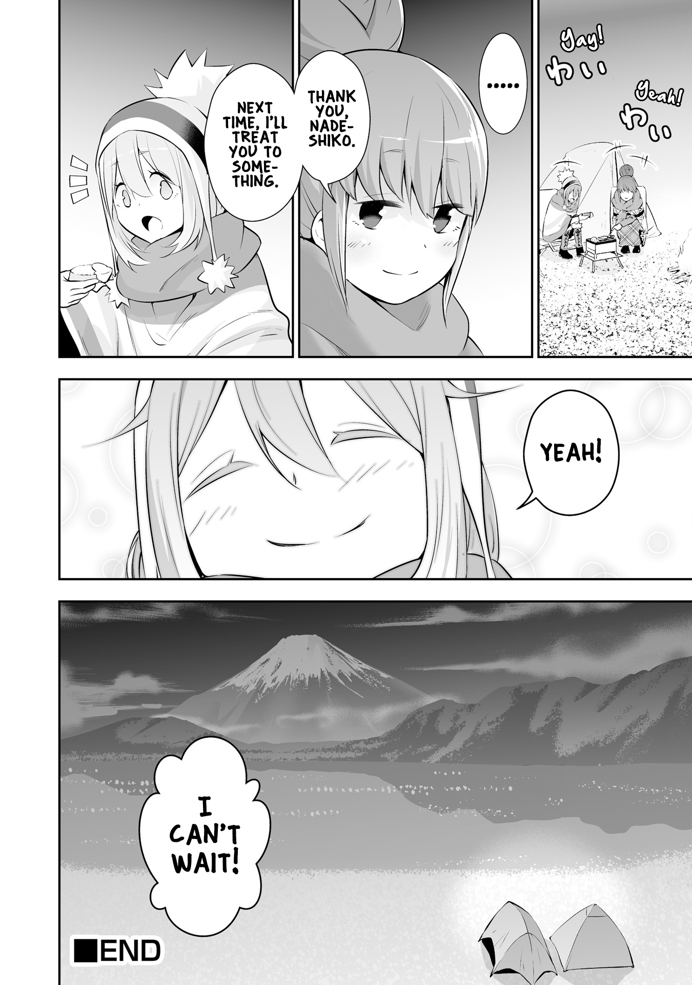 Yuru Camp △ Anthology Comic - Vol.1 Chapter 8: Cheese Fondue And Garlic Toast (Muramitsu)