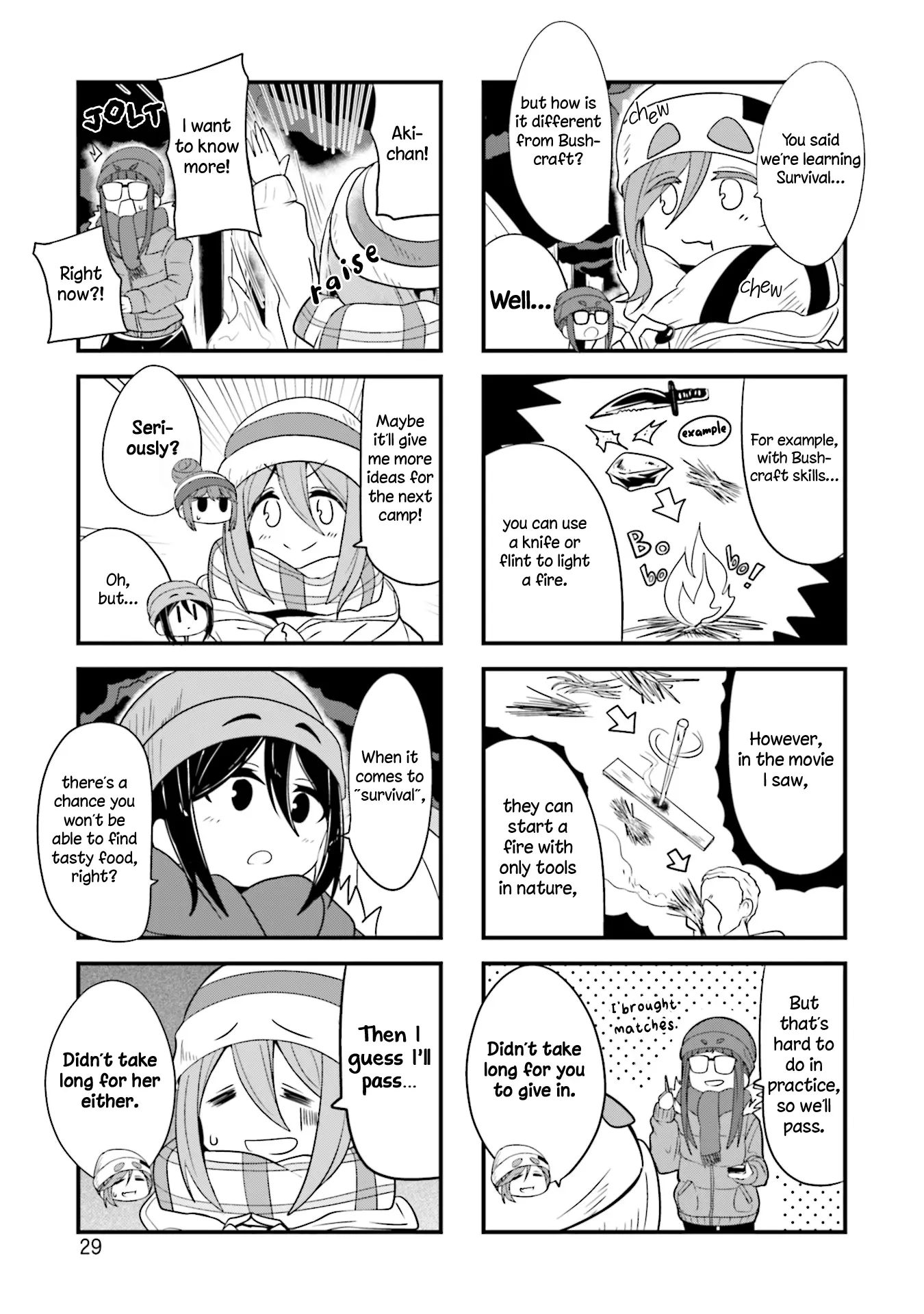 Yuru Camp △ Anthology Comic - Vol.2 Chapter 19: Is This A Disaster? Yes, It Is! (Ginmoku)