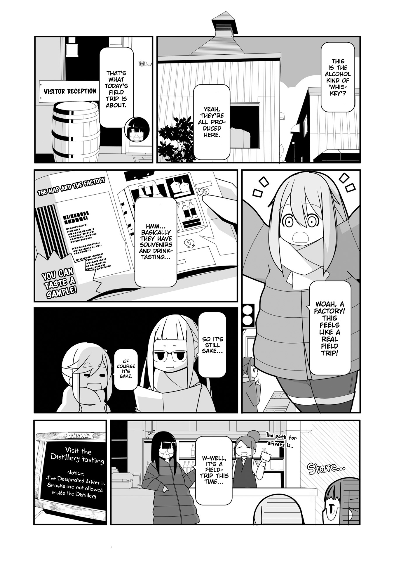 Yuru Camp △ Anthology Comic - Vol.1 Chapter 9: An Adult's Field Trip (Butternuts)