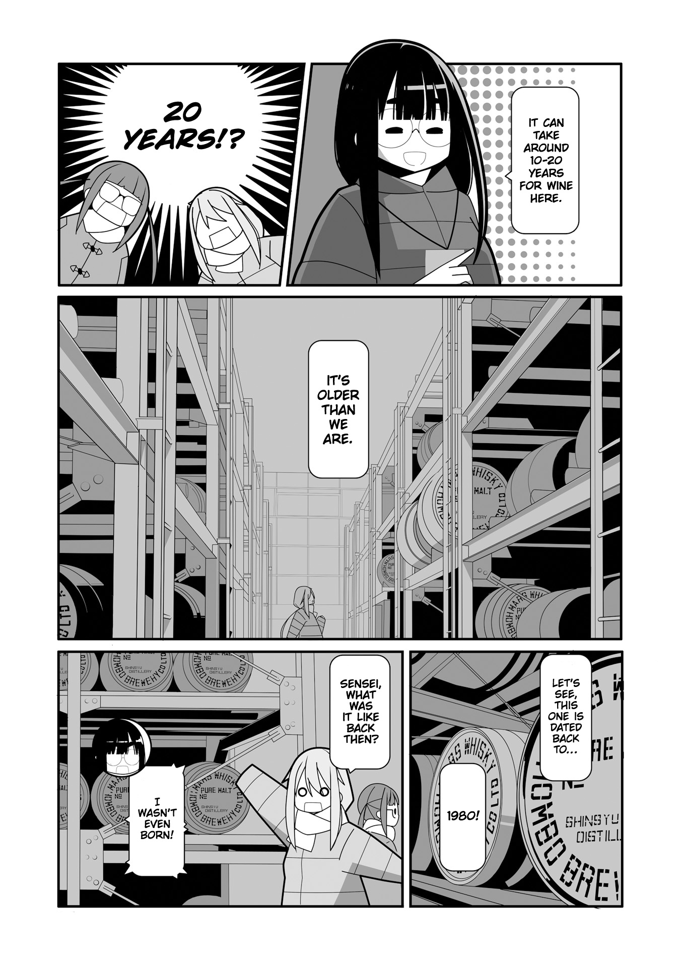 Yuru Camp △ Anthology Comic - Vol.1 Chapter 9: An Adult's Field Trip (Butternuts)