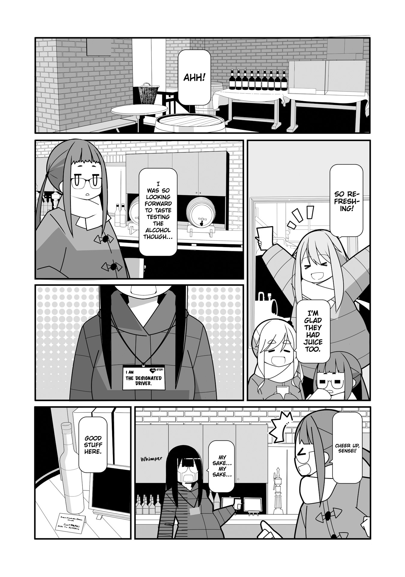 Yuru Camp △ Anthology Comic - Vol.1 Chapter 9: An Adult's Field Trip (Butternuts)