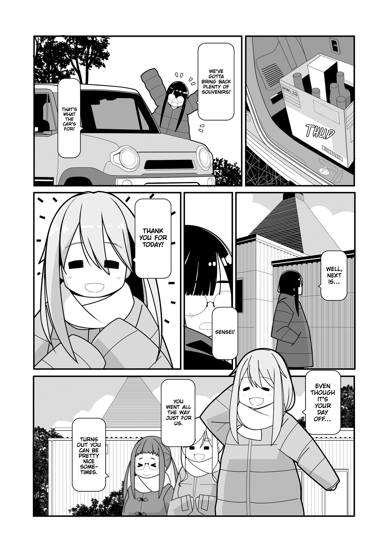 Yuru Camp △ Anthology Comic - Vol.1 Chapter 9: An Adult's Field Trip (Butternuts)