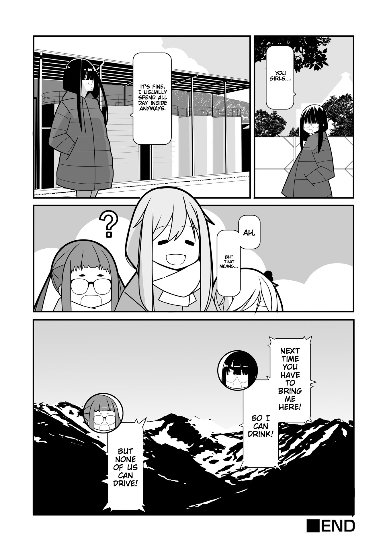 Yuru Camp △ Anthology Comic - Vol.1 Chapter 9: An Adult's Field Trip (Butternuts)