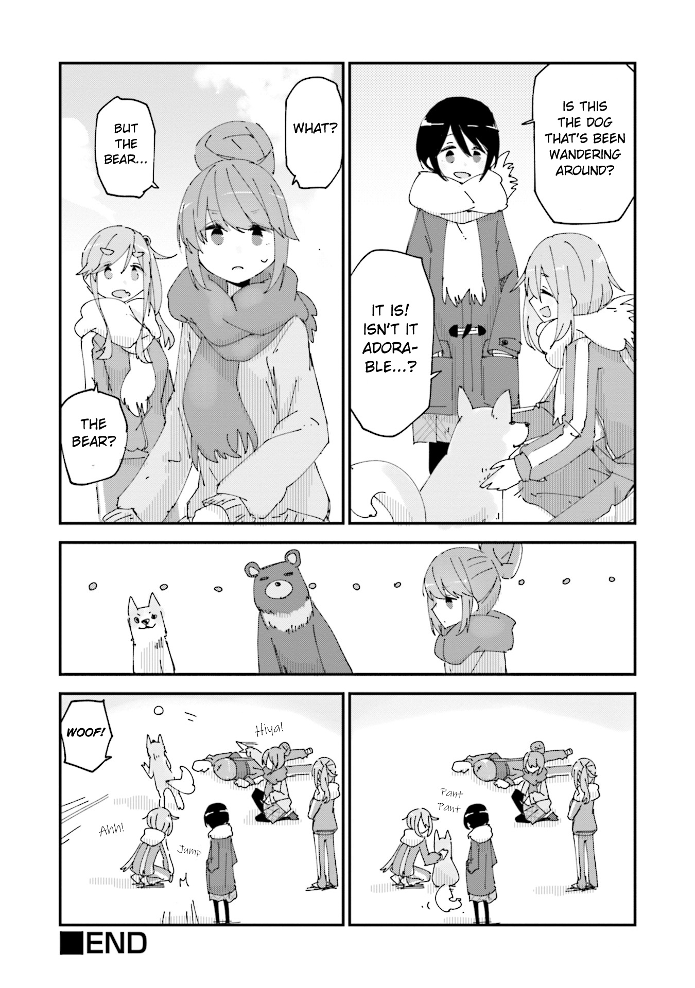 Yuru Camp △ Anthology Comic - Vol.1 Chapter 3: Shima Vs Kuma (Shiroshi)