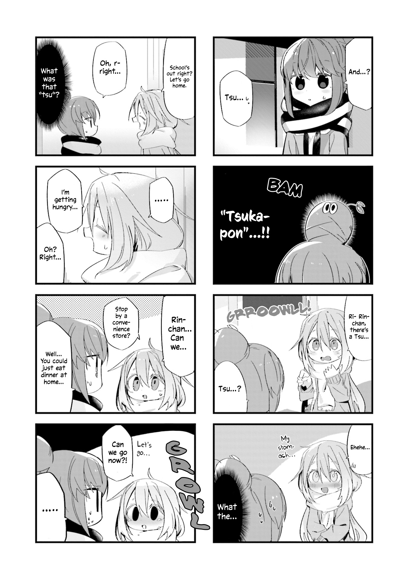 Yuru Camp △ Anthology Comic - Vol.1 Chapter 4: Friday Sleeping Nadeshiko (Kokamumo)