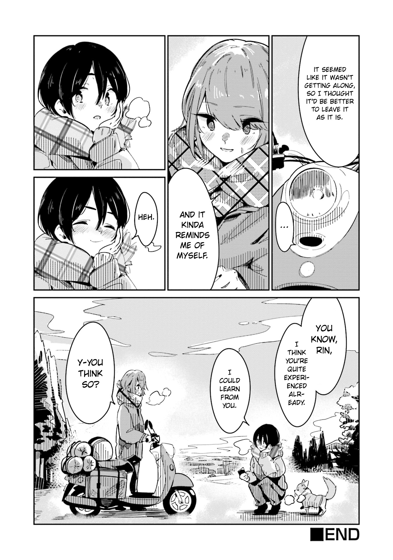 Yuru Camp △ Anthology Comic - Vol.1 Chapter 2: My Dear Bike (Bonryu)