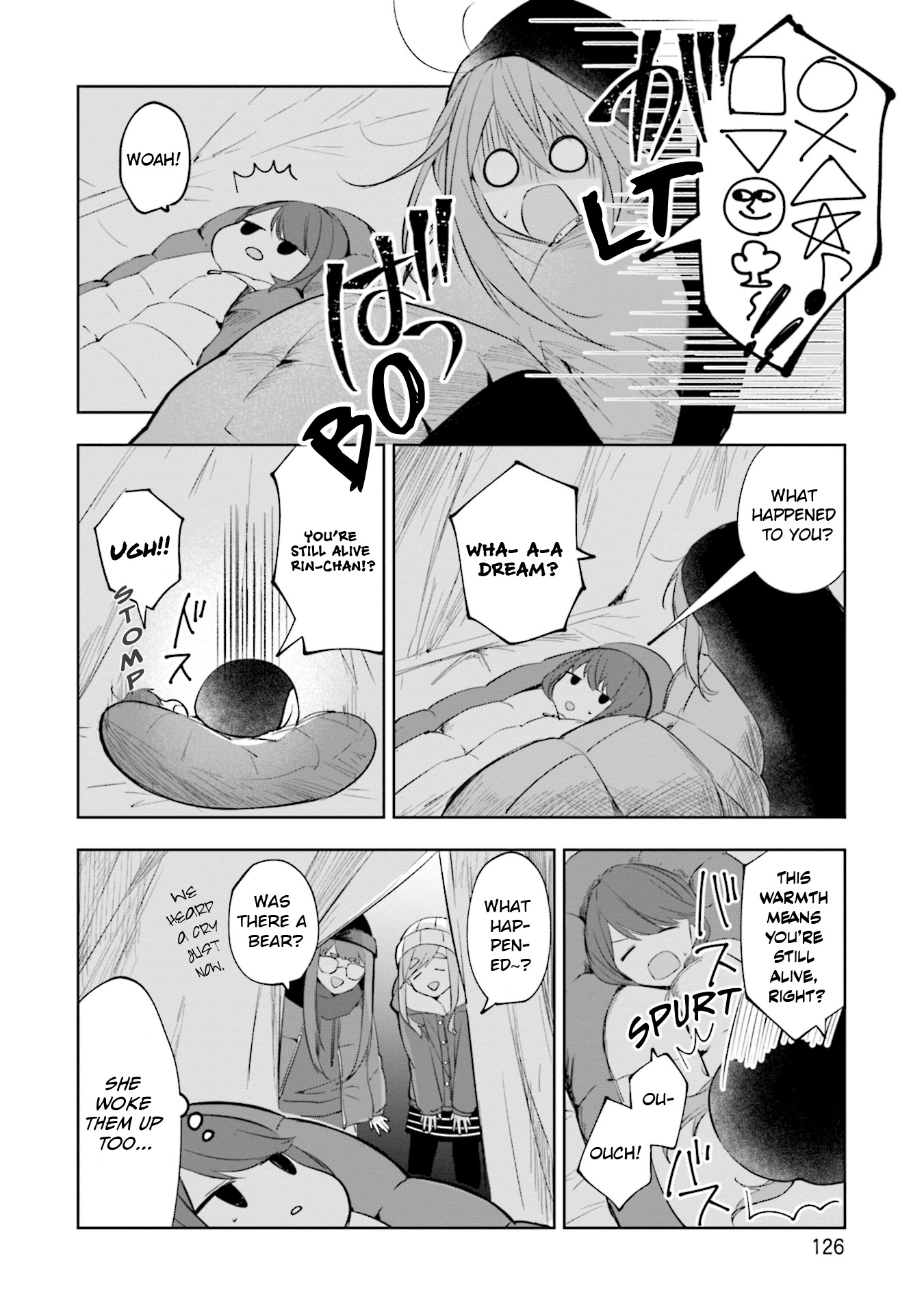 Yuru Camp △ Anthology Comic - Vol.1 Chapter 13: Even With 4 People... (Morinaga Miki)