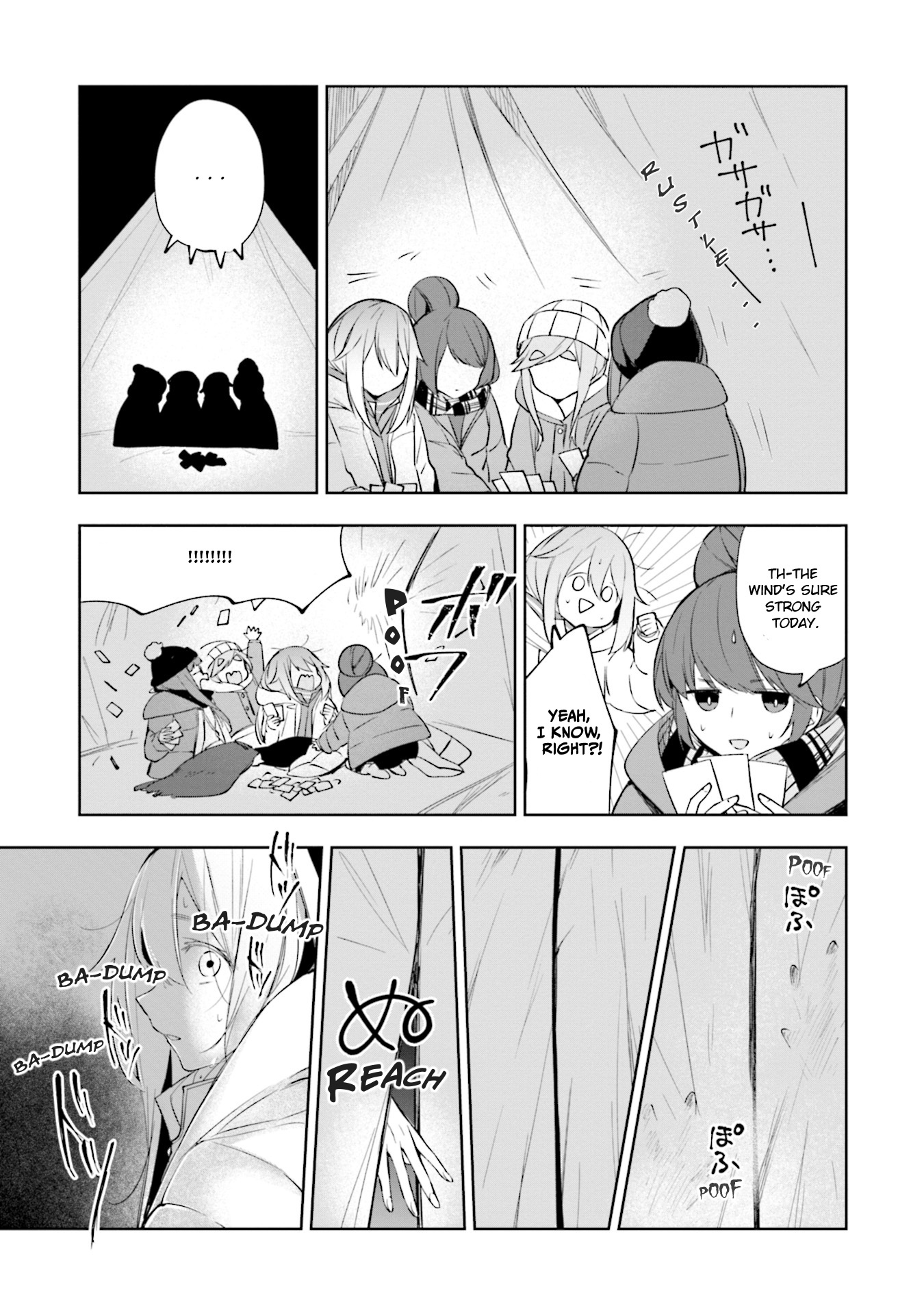 Yuru Camp △ Anthology Comic - Vol.1 Chapter 13: Even With 4 People... (Morinaga Miki)