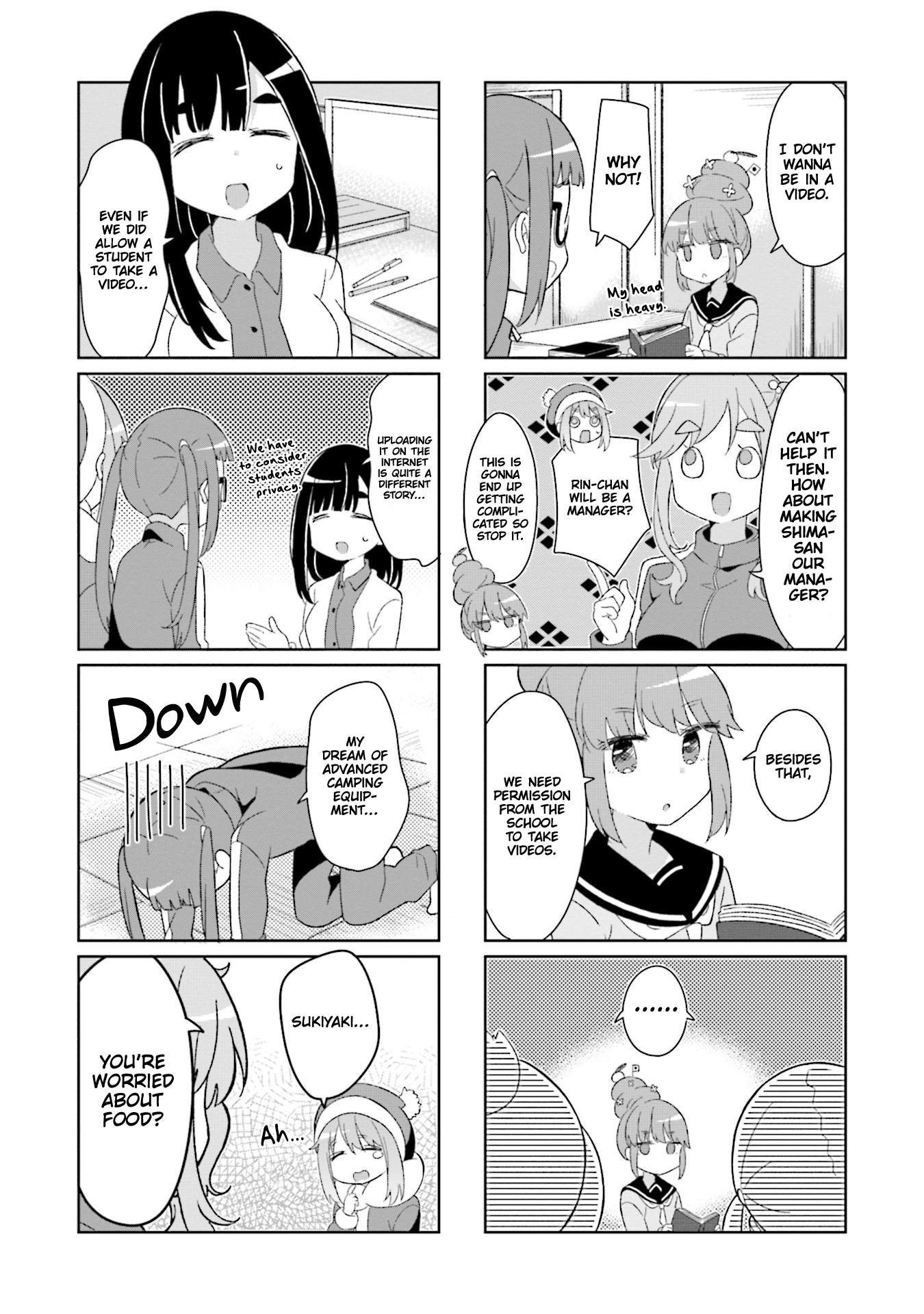 Yuru Camp △ Anthology Comic - Vol.1 Chapter 11: Outdoor Club,  Becoming  Wetubers! (Toda Hiroki)