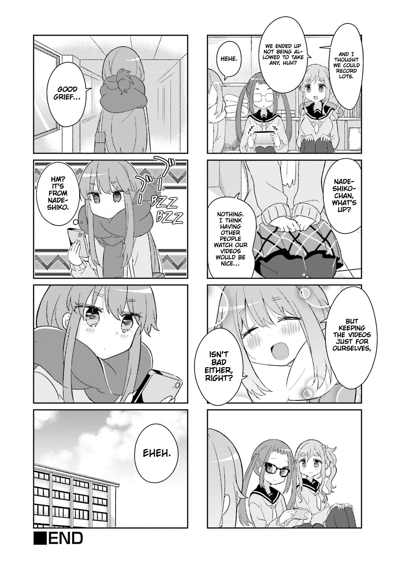 Yuru Camp △ Anthology Comic - Vol.1 Chapter 11: Outdoor Club,  Becoming  Wetubers! (Toda Hiroki)