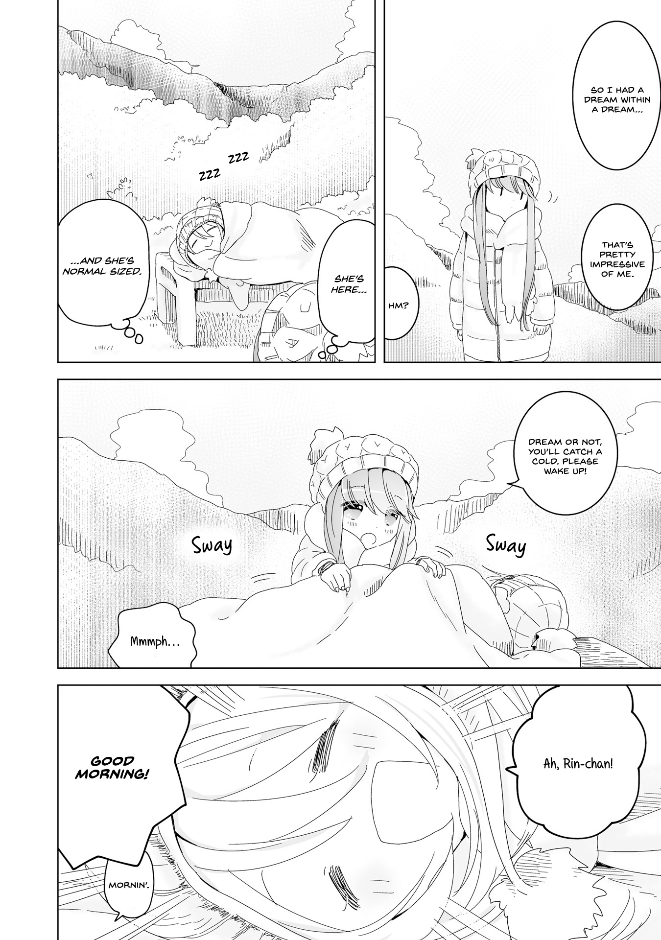 Yuru Camp △ Anthology Comic - Vol.1 Chapter 6: A Dreamy Camping Meal (Maejima)