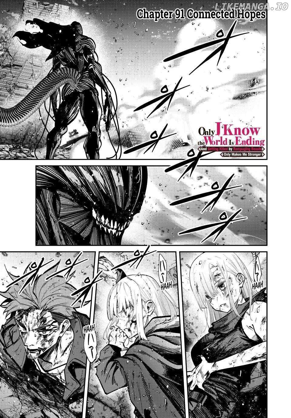 Only I Know That The World Will End - Chapter 91