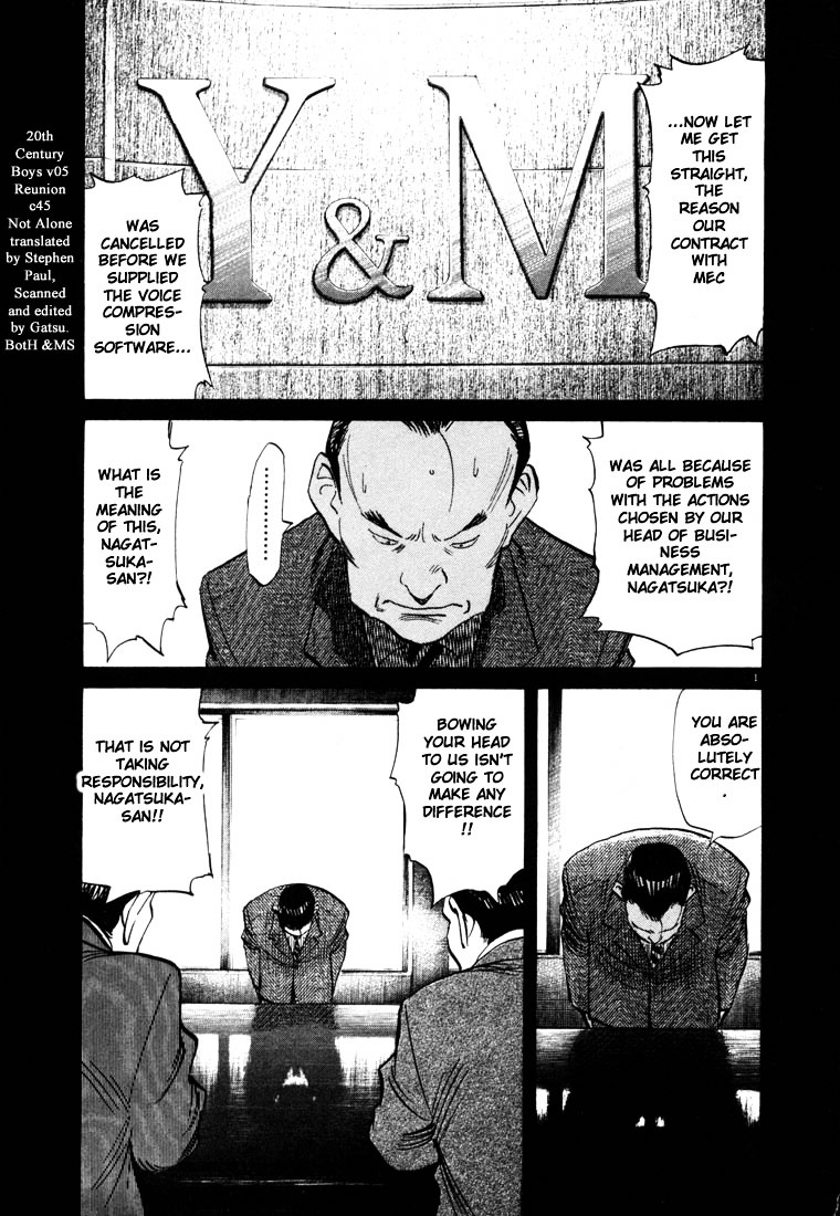 20Th Century Boys - Vol.5 Chapter 45