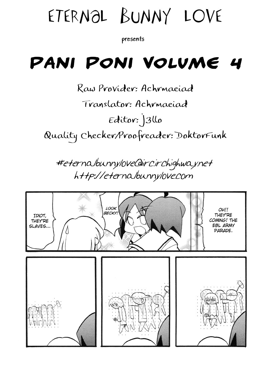 Pani Poni - Vol.4 Chapter 53 : Those Who Can't Eat Will Do Any Job