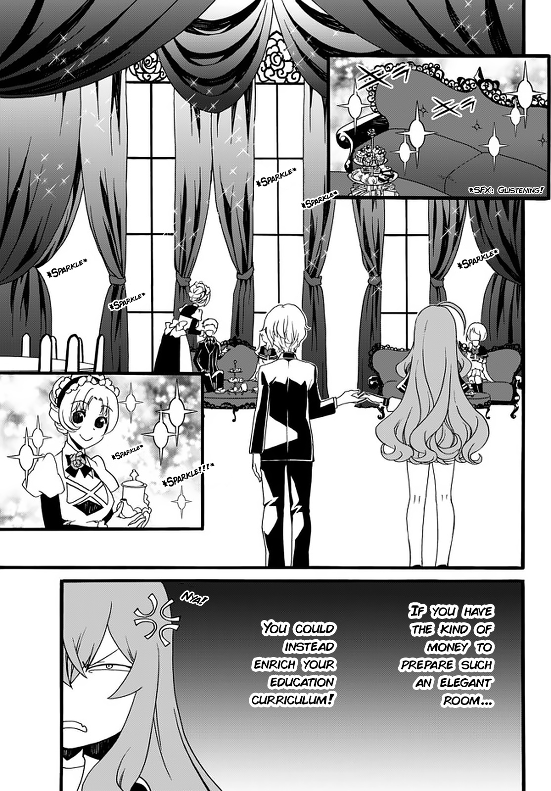 The Villainess Will Crush Her Destruction End Through Modern Firepower - Vol.2 Chapter 37: The Villainess Of The School Salon