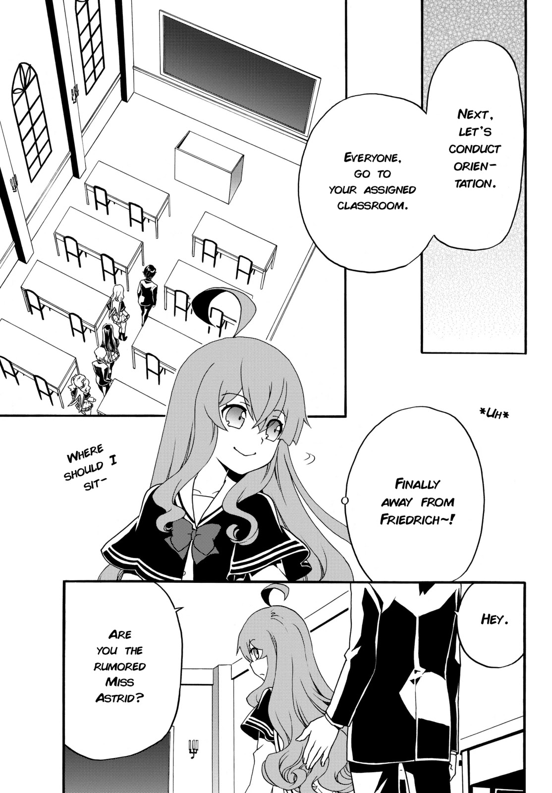 The Villainess Will Crush Her Destruction End Through Modern Firepower - Chapter 21: The Villainess Finally Goes To School (Second Part)