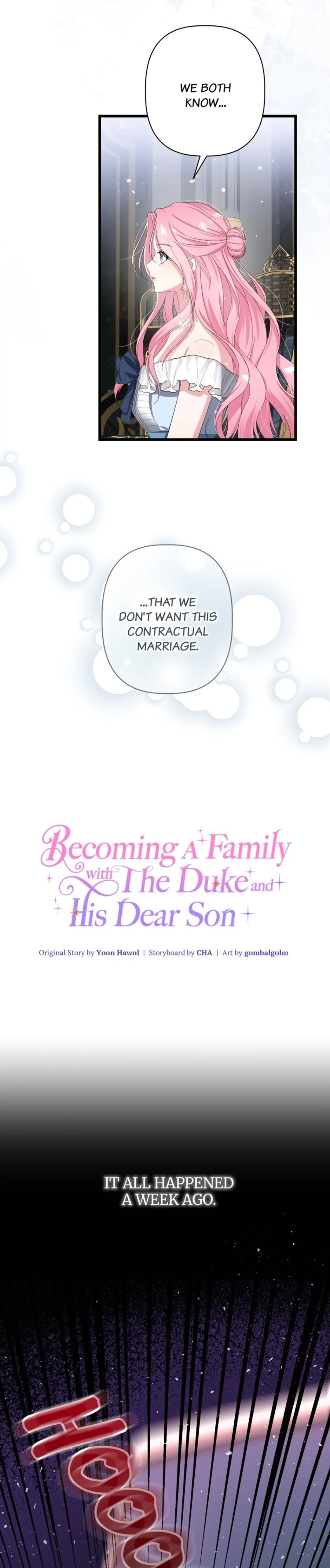 Becoming A Family With The Duke And His Dear Son - Chapter 1