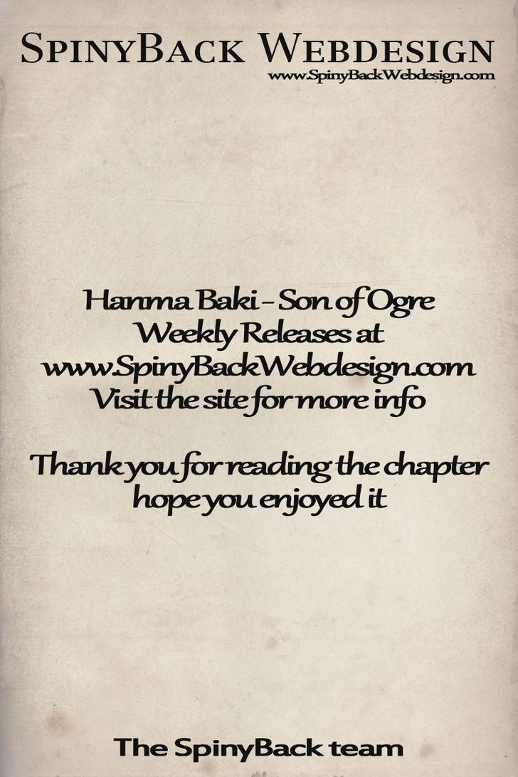 Hanma Baki - Vol.33 Chapter 274 : Yes Love Rising