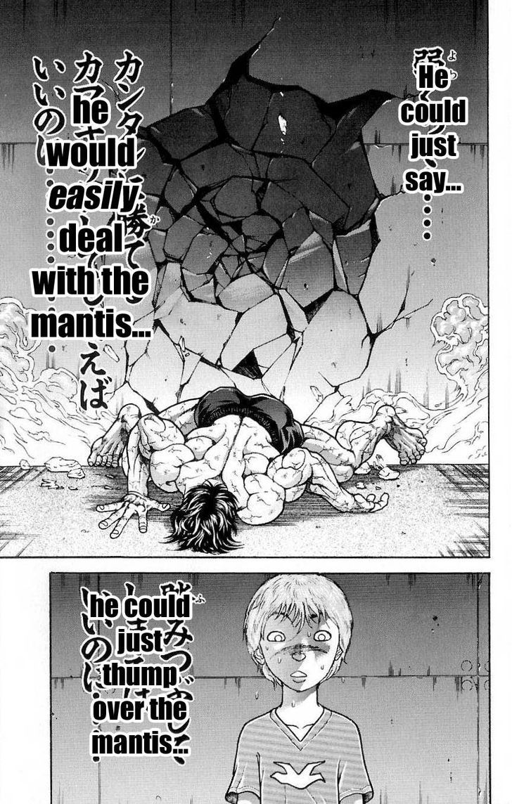 Hanma Baki - Vol.2 Chapter 9 : Different Species  Bare-Handed Fight