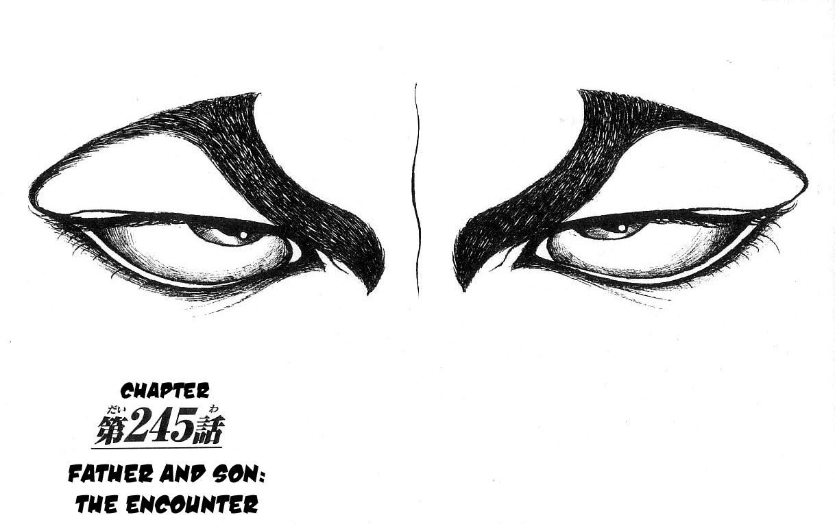 Hanma Baki - Vol.30 Chapter 245 : Father And Son: The Encounter