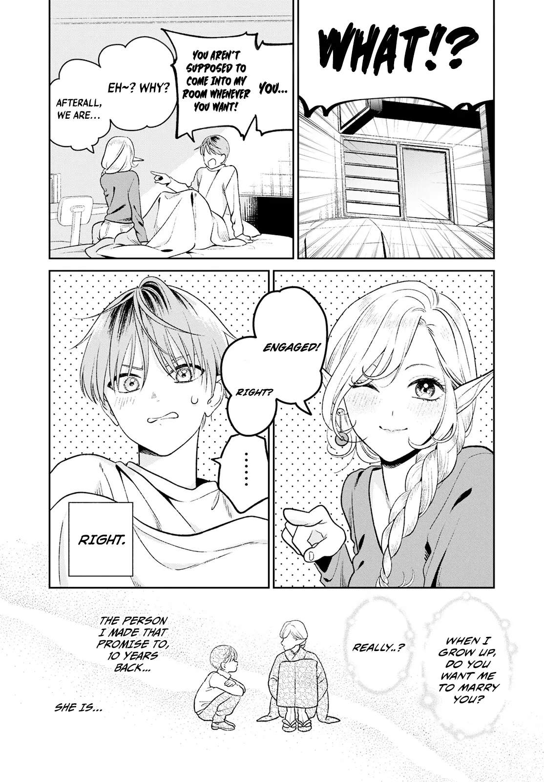 Kanamori-San, The Widowed Elf - Vol.1 Chapter 2: Let's Go On Our First Date!