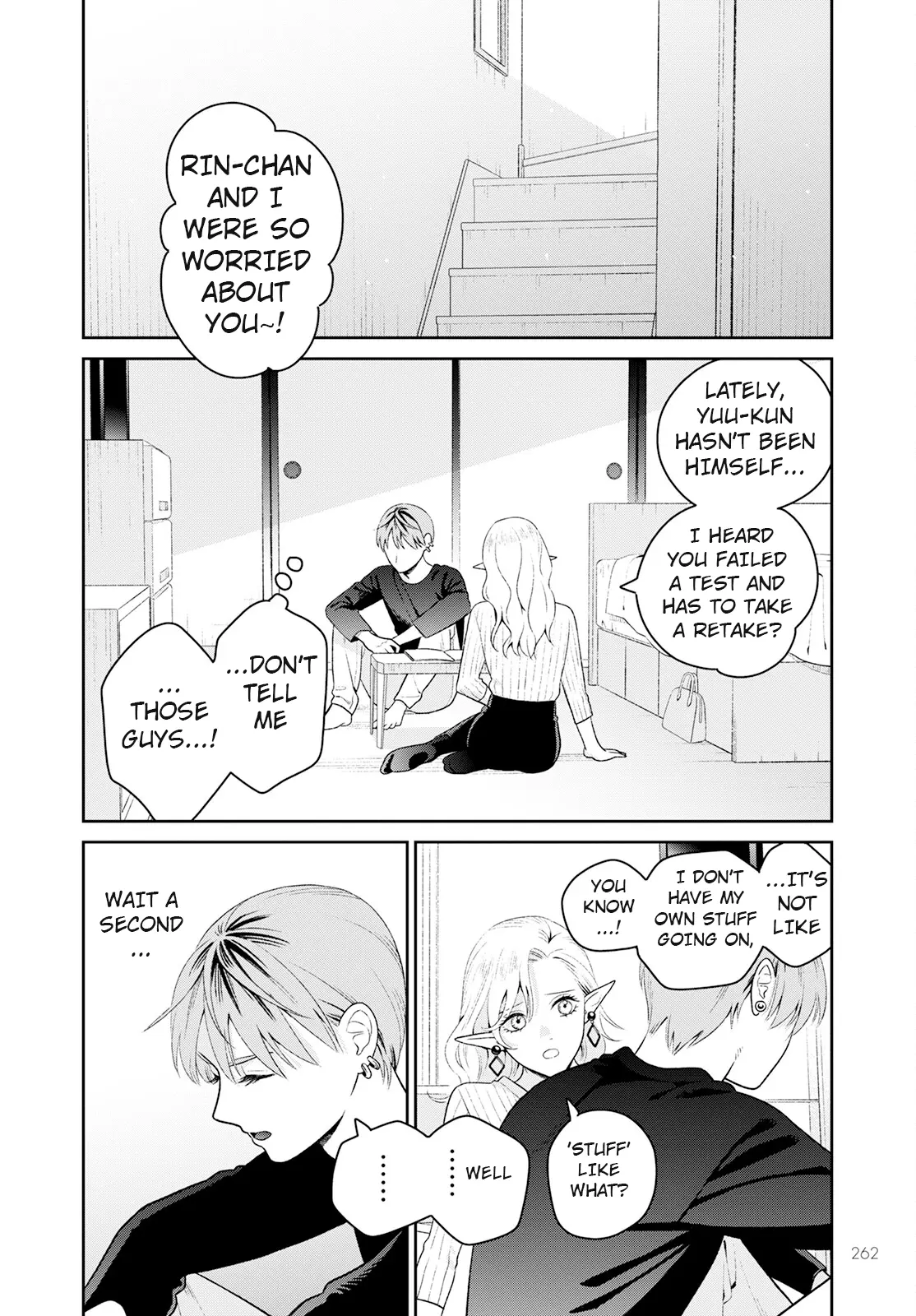 Kanamori-San, The Widowed Elf - Vol.1 Chapter 3: Yankee-Kun Is Actually Studying Seriously Today!