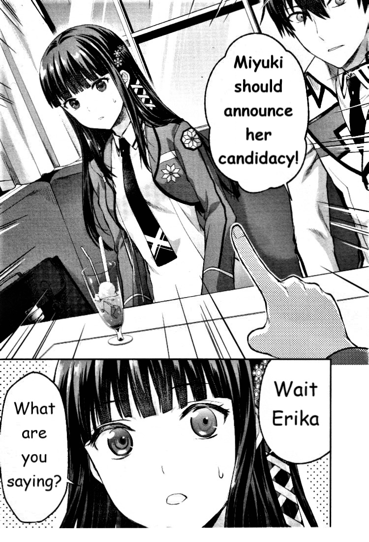 Mahouka Koukou No Rettousei - Kaichou Senkyo-Hen - Vol.1 Chapter 2: Rumour