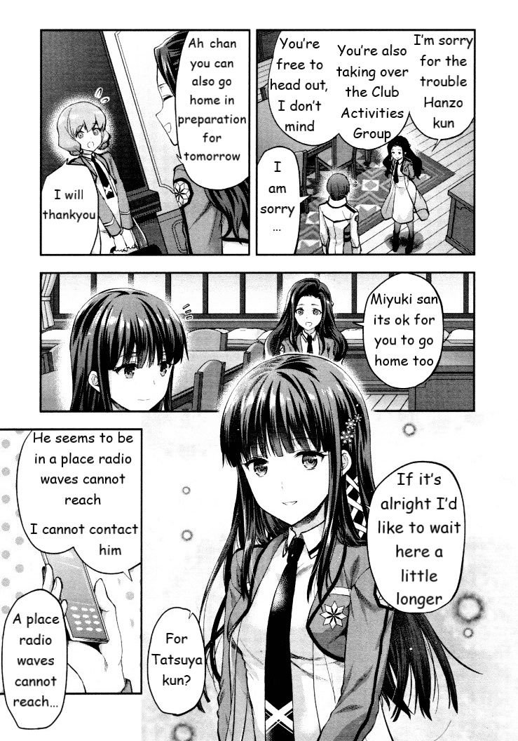 Mahouka Koukou No Rettousei - Kaichou Senkyo-Hen - Vol.1 Chapter 5: The Day Before The Election (Ii)