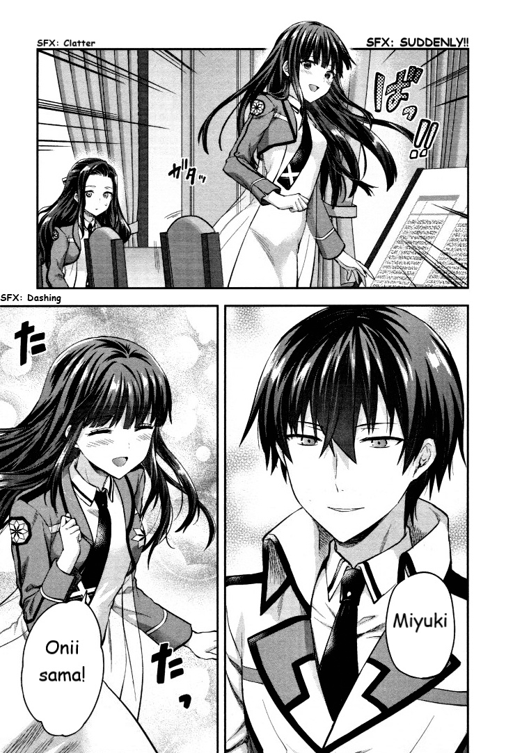 Mahouka Koukou No Rettousei - Kaichou Senkyo-Hen - Vol.1 Chapter 5: The Day Before The Election (Ii)