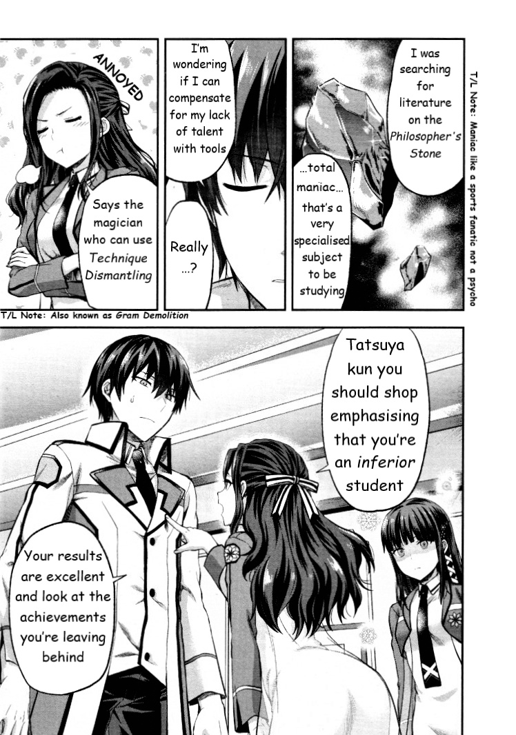 Mahouka Koukou No Rettousei - Kaichou Senkyo-Hen - Vol.1 Chapter 5: The Day Before The Election (Ii)