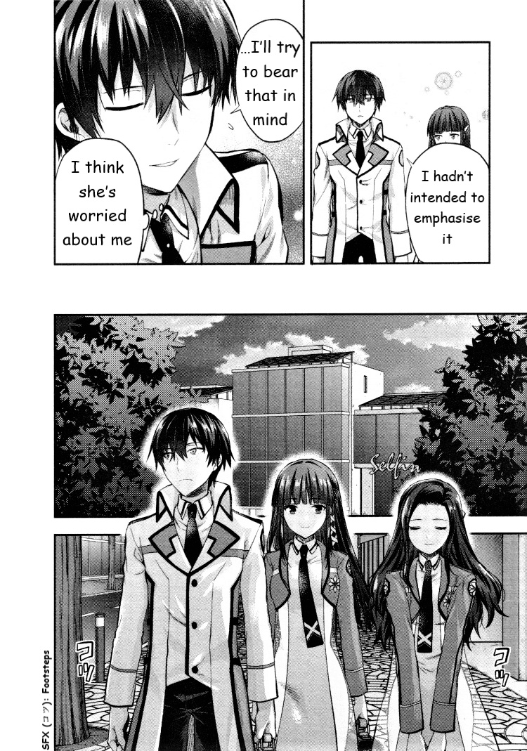 Mahouka Koukou No Rettousei - Kaichou Senkyo-Hen - Vol.1 Chapter 5: The Day Before The Election (Ii)