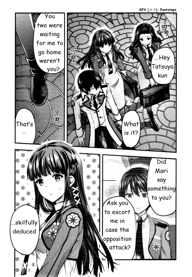 Mahouka Koukou No Rettousei - Kaichou Senkyo-Hen - Vol.1 Chapter 5: The Day Before The Election (Ii)