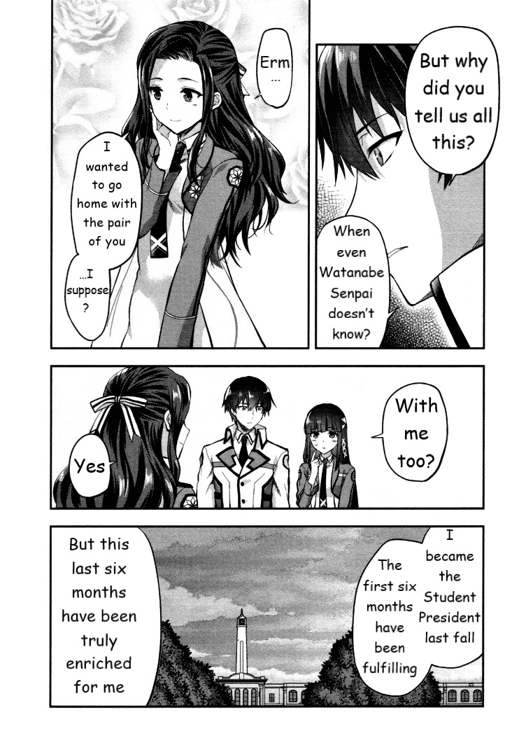 Mahouka Koukou No Rettousei - Kaichou Senkyo-Hen - Vol.1 Chapter 5: The Day Before The Election (Ii)