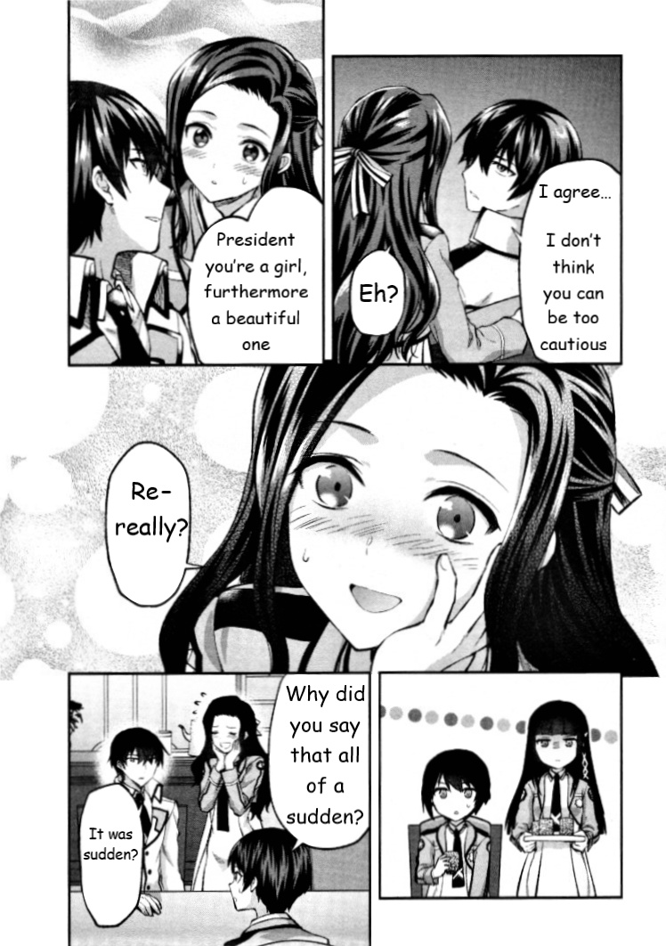 Mahouka Koukou No Rettousei - Kaichou Senkyo-Hen - Vol.1 Chapter 4: The Day Before The Election (I)