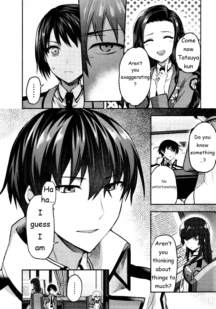 Mahouka Koukou No Rettousei - Kaichou Senkyo-Hen - Vol.1 Chapter 4: The Day Before The Election (I)