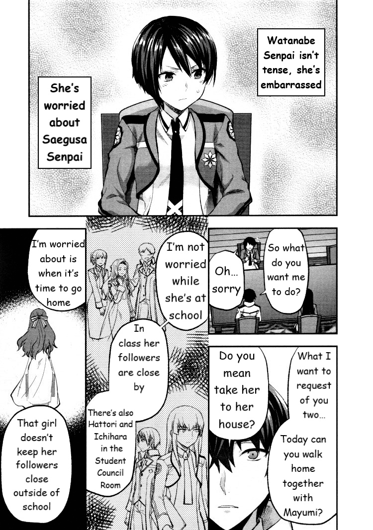 Mahouka Koukou No Rettousei - Kaichou Senkyo-Hen - Vol.1 Chapter 4: The Day Before The Election (I)