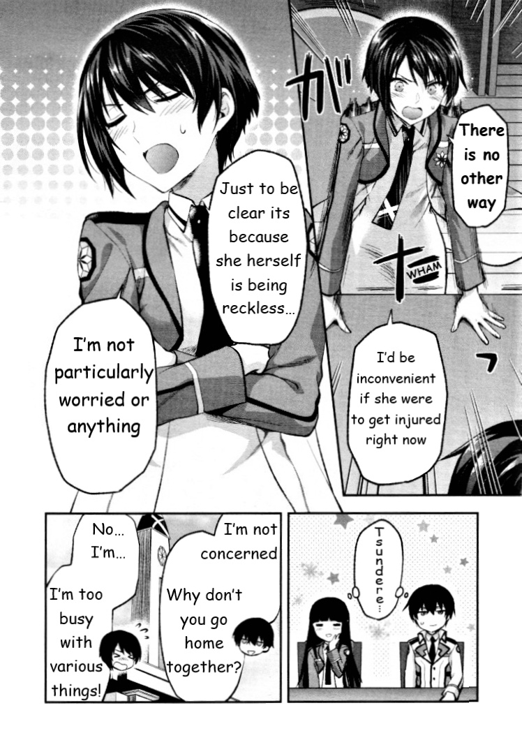 Mahouka Koukou No Rettousei - Kaichou Senkyo-Hen - Vol.1 Chapter 4: The Day Before The Election (I)