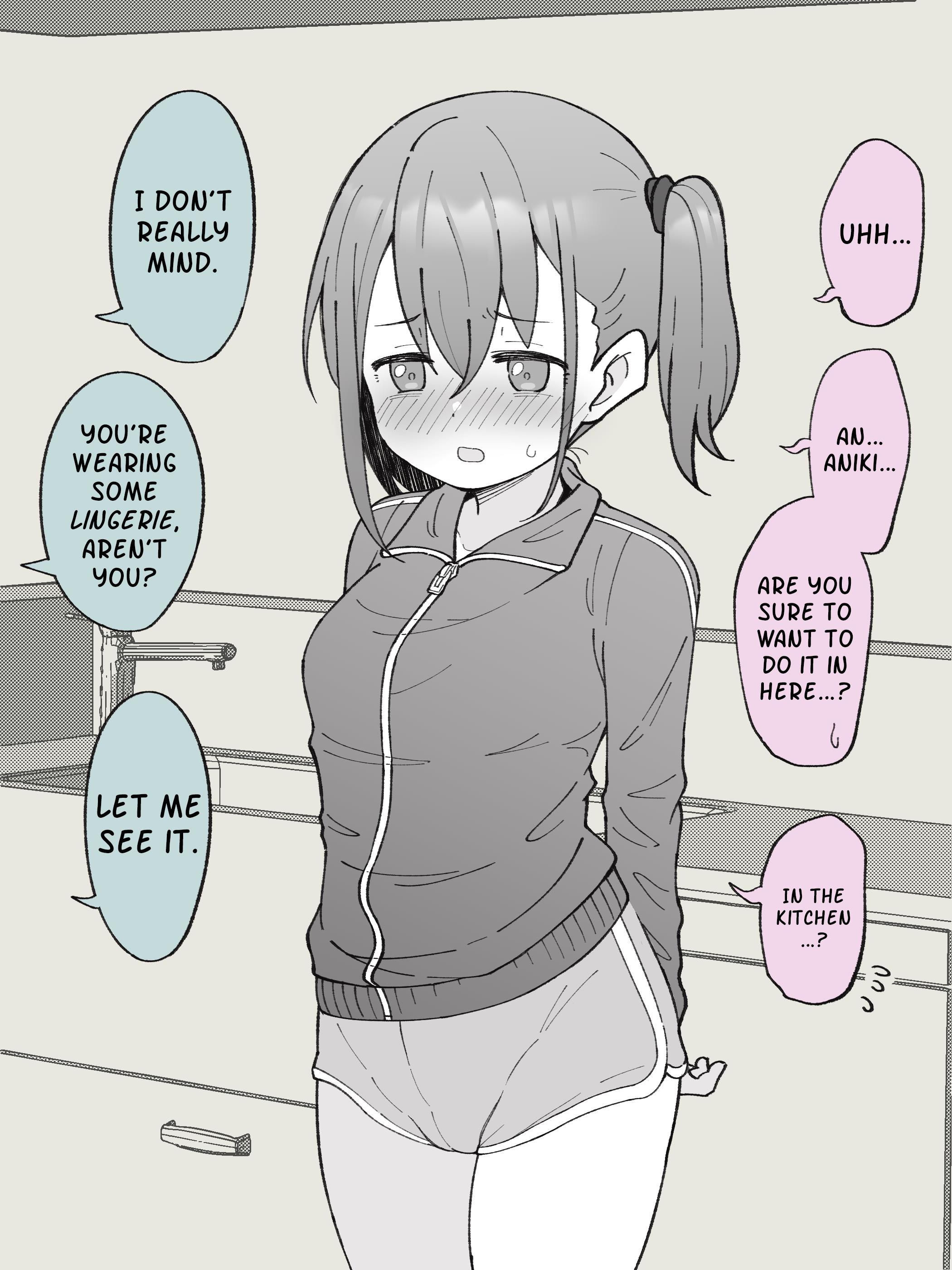 Hisashiburi Ni Jikka Ni Kaettara Otouto Ga Ts Shiteta. (Fantia 18+ Content) - Chapter 7.5: (Imaginary) In The Kitchen While My Parents Were Away