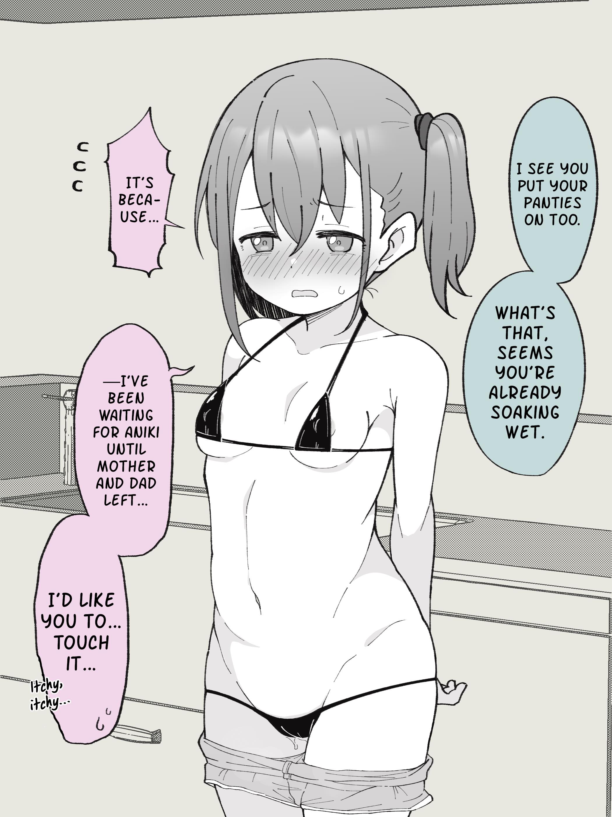 Hisashiburi Ni Jikka Ni Kaettara Otouto Ga Ts Shiteta. (Fantia 18+ Content) - Chapter 7.5: (Imaginary) In The Kitchen While My Parents Were Away