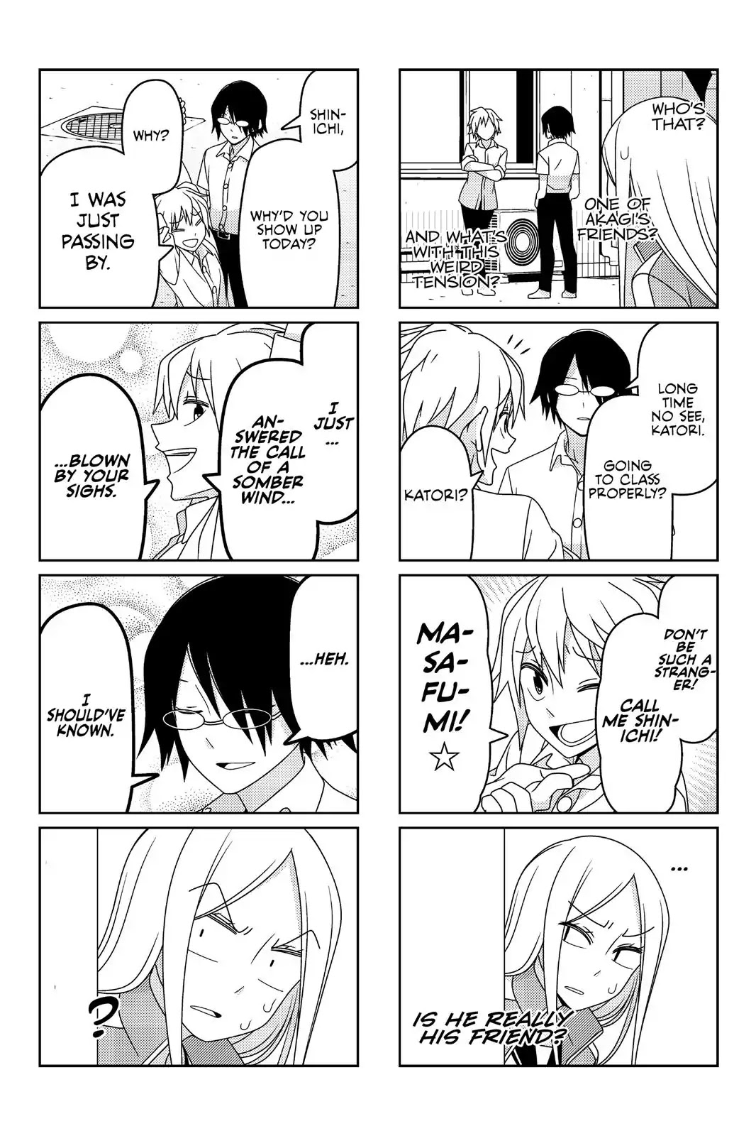 Tsurezure Children - Chapter 44: Mushy Talk (Akagi/Ryouko)