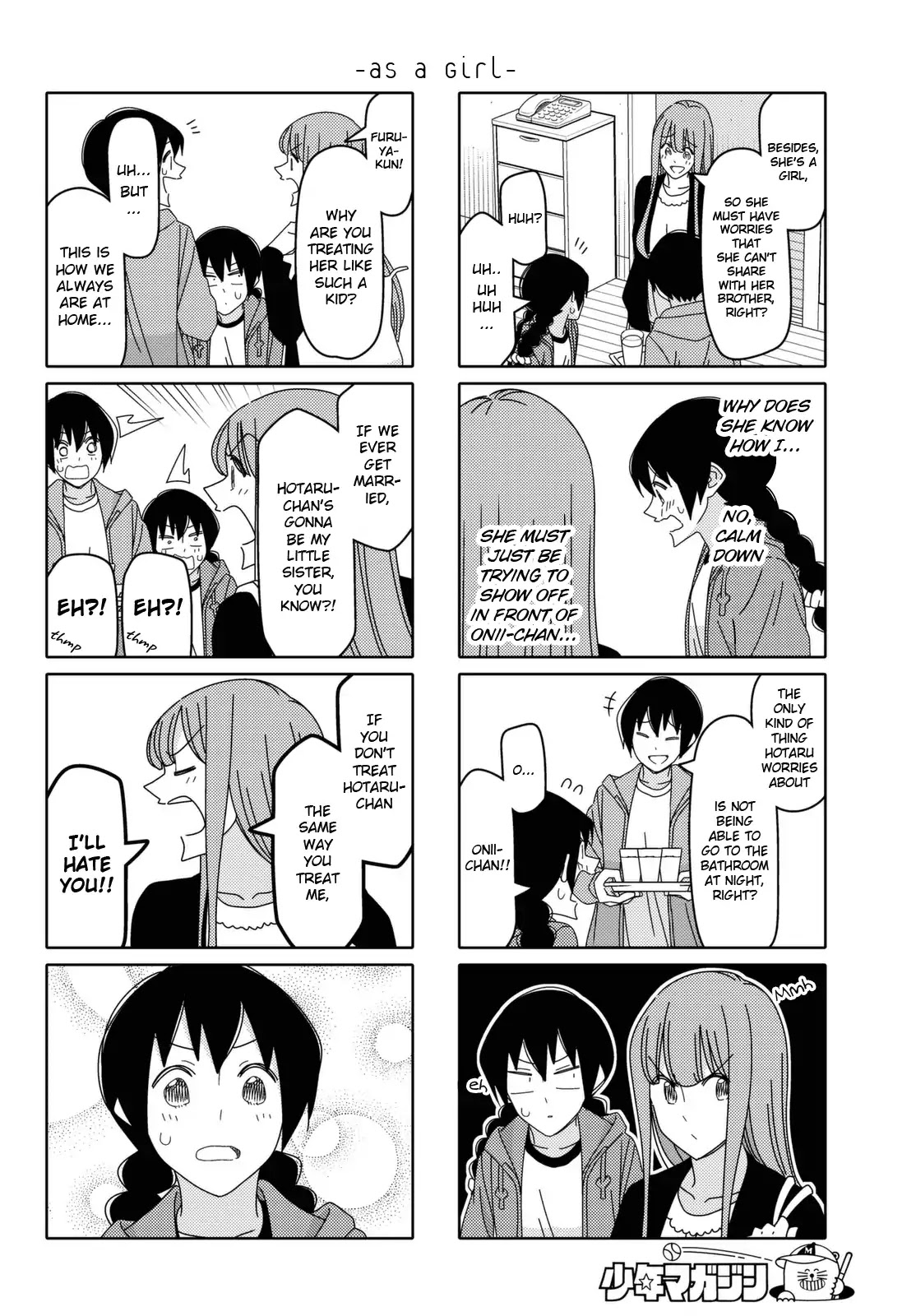 Tsurezure Children - Chapter 149: As A Girl (Minagawa/Furuya)