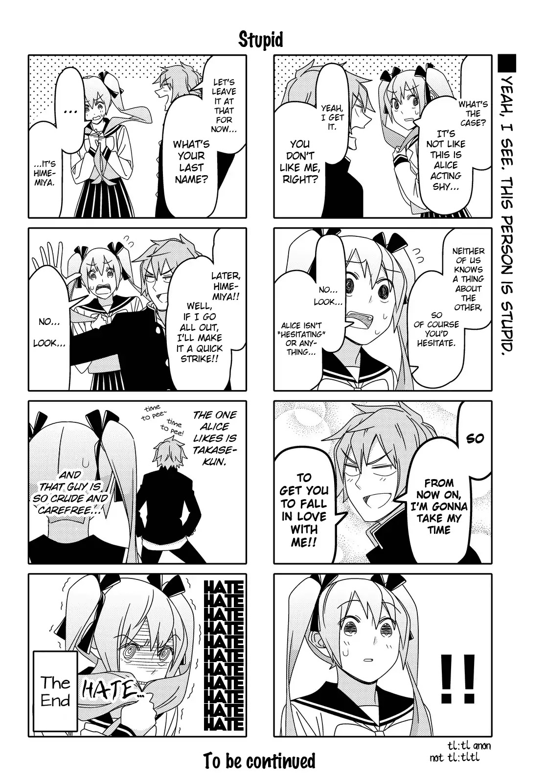 Tsurezure Children - Chapter 126: Stupid (Alice/Noro)