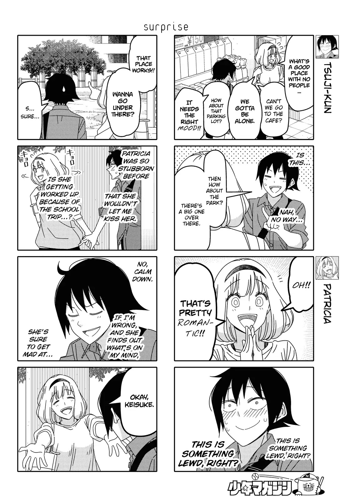 Tsurezure Children - Chapter 146: Surprise (Patricia/Keisuke)