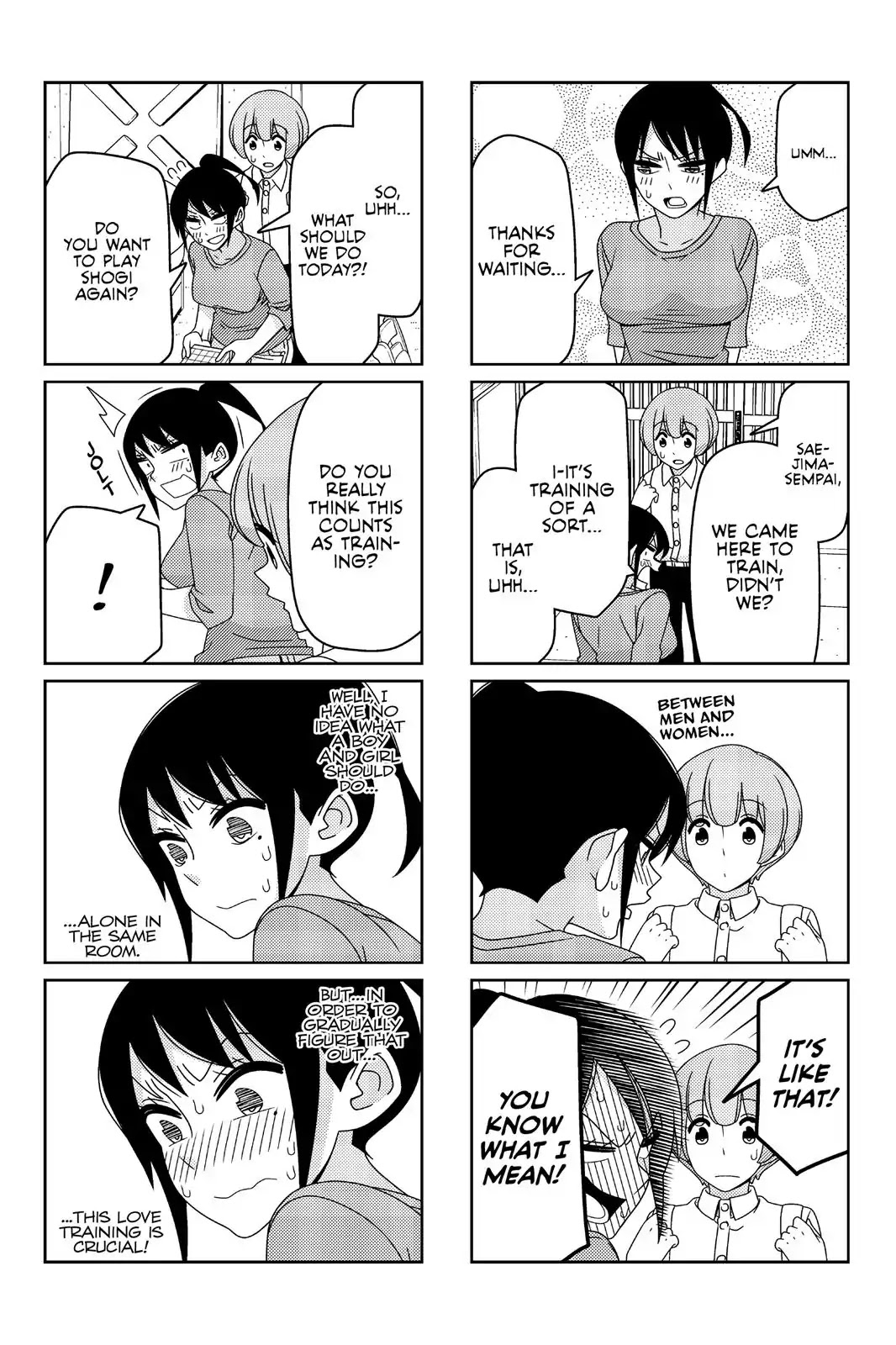 Tsurezure Children - Chapter 37: Training (Souma/Saejima)