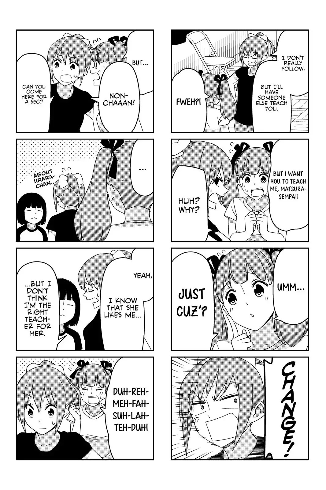 Tsurezure Children - Chapter 42: Making Juniors Cry (Ayane/Urara)